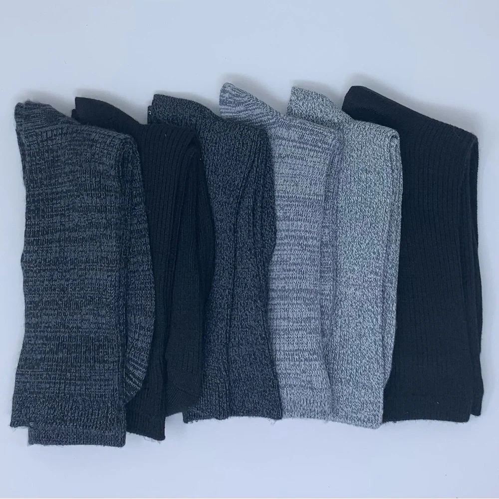 NWT Women’s Bundle of 3, 6-pack Cuddl Duds Casual Socks - Blue, Black, Gray (18)
